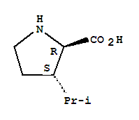 (3s)-rel-(9ci)-3-(1-甲基乙基)-D-脯氨酸結構式_449758-60-5結構式