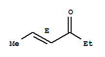 (E)-2-己烯-4-酮結構式_50396-87-7結構式