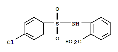 2-(((4-氯苯基)磺?；?氨基)-苯甲酸結(jié)構(gòu)式_51012-31-8結(jié)構(gòu)式