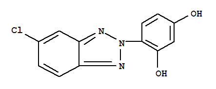 4-(5-氯-2H-苯并噻唑-2-基)-1,3-苯二醇結(jié)構(gòu)式_57567-95-0結(jié)構(gòu)式