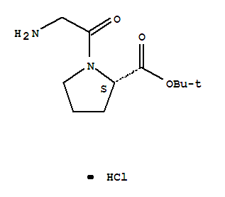 H-gly-pro-otbu-hcl結(jié)構(gòu)式_60189-22-2結(jié)構(gòu)式