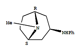 (3-外)-8-甲基-N-苯基-8-氮雜雙環(huán)[3.2.1]辛烷-3-胺結(jié)構(gòu)式_63930-14-3結(jié)構(gòu)式