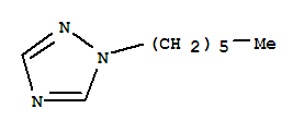(9ci)-1-己基-1H-1,2,4-噻唑結(jié)構(gòu)式_63936-00-5結(jié)構(gòu)式
