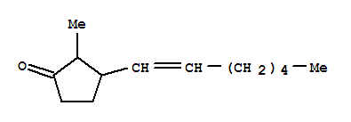 (9ci)-3-(1-庚烯基)-2-甲基-環(huán)戊酮結構式_639515-38-1結構式