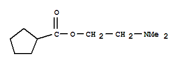 (9CI)-2-(二甲基氨基)環(huán)戊烷羧酸乙酯結(jié)構(gòu)式_64153-57-7結(jié)構(gòu)式