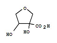 (9ci)-四氫-3,4-二羥基-3-呋喃羧酸結構式_64526-74-5結構式