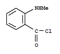 Benzoyl chloride, 2-(methylamino)-(9ci) Structure,64636-41-5Structure