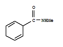 (9ci)-n-甲基-2,5-環(huán)己二烯-1-羧酰胺結(jié)構(gòu)式_64739-72-6結(jié)構(gòu)式