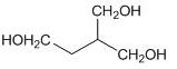 2-(羥基甲基)-1,4-丁二醇結(jié)構式_6482-32-2結(jié)構式