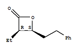 (3r,4s)-(9ci)-3-乙基-4-(2-苯基乙基)-2-氧雜環(huán)丁烷酮結構式_652150-88-4結構式