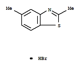 Benzothiazole, 2,5-dimethyl-, hydrobromide (9ci) Structure,65287-15-2Structure