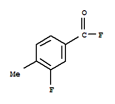 Benzoyl fluoride, 3-fluoro-4-methyl-(9ci) Structure,65374-11-0Structure