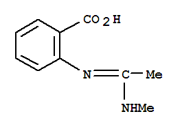 Benzoic acid, 2-[[1-(methylamino)ethylidene]amino]-(9ci) Structure,65452-95-1Structure