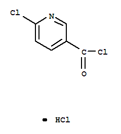 6-氯煙酰氯結(jié)構(gòu)式_66608-11-5結(jié)構(gòu)式