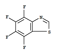 Benzothiazole, 4,5,6,7-tetrafluoro-(9ci) Structure,70016-01-2Structure