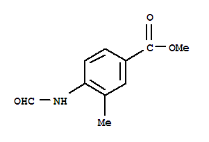 Benzoic acid, 4-(formylamino)-3-methyl-, methyl ester (9ci) Structure,700834-16-8Structure