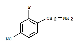 4-(Aminomethyl)-3-fluorobenzonitrile Structure,701264-00-8Structure