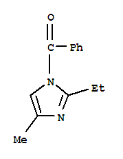1H-imidazole,1-benzoyl-2-ethyl-4-methyl-(9ci) Structure,701920-17-4Structure