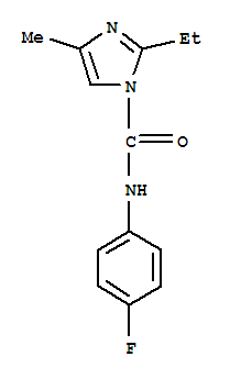 1H-imidazole-1-carboxamide,2-ethyl-n-(4-fluorophenyl)-4-methyl-(9ci) Structure,701920-20-9Structure