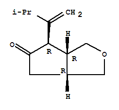 (3ar,4r,6ar)-rel-(9ci)-四氫-4-(2-甲基-1-亞甲基丙基)-1H-環(huán)戊并[c]呋喃-5(3h)-酮結構式_704907-60-8結構式