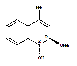 1-Naphthalenol,1,2-dihydro-2-methoxy-4-methyl-,(1r,2r)-(9ci) Structure,705279-30-7Structure