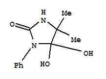 (9ci)-5,5-二羥基-4,4-二甲基-1-苯基-2-咪唑啉酮結構式_705282-60-6結構式