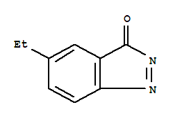 (9ci)-5-乙基-3H-吲唑-3-酮結(jié)構(gòu)式_705927-69-1結(jié)構(gòu)式
