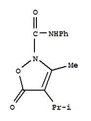 2(5H)-isoxazolecarboxamide,3-methyl-4-(1-methylethyl)-5-oxo-n-phenyl-(9ci) Structure,706803-56-7Structure