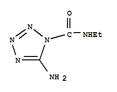 1H-tetrazole-1-carboxamide,5-amino-n-ethyl-(9ci) Structure,709015-91-8Structure