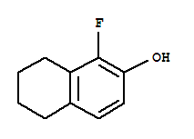 1-氟-5,6,7,8-四氫-2-萘酚結(jié)構(gòu)式_709031-99-2結(jié)構(gòu)式