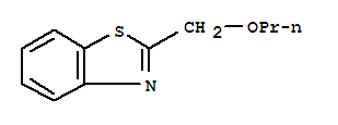 Benzothiazole, 2-propoxymethyl-(5ci) Structure,709038-29-9Structure