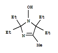 1H-imidazole,2,2,5,5-tetraethyl-2,5-dihydro-1-hydroxy-4-methyl-(9ci) Structure,709676-88-0Structure