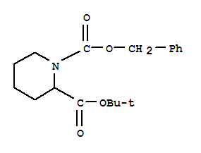 N-cbz-2-哌啶羧酸叔丁酯結(jié)構(gòu)式_71170-89-3結(jié)構(gòu)式