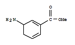 (9ci)-3-氨基-1,5-環(huán)己二烯-1-羧酸甲酯結構式_71225-72-4結構式