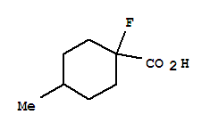 (9ci)-1-氟-4-甲基-環(huán)己烷羧酸結(jié)構(gòu)式_712353-87-2結(jié)構(gòu)式