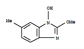 1H-benzimidazole,1-hydroxy-2-methoxy-6-methyl-(9ci) Structure,71468-03-6Structure