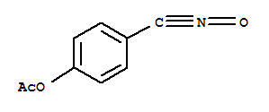 Benzonitrile, 4-(acetyloxy)-, n-oxide (9ci) Structure,716320-82-0Structure