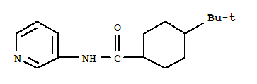 Cyclohexanecarboxamide, 4-(1,1-dimethylethyl)-n-3-pyridinyl-(9ci) Structure,717867-55-5Structure