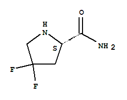 2-Pyrrolidinecarboxamide,4,4-difluoro-,(2s)-(9ci) Structure,719267-96-6Structure