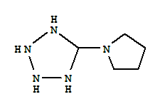 (5CI)-5-(1-吡咯烷)-四唑結(jié)構(gòu)式_719286-94-9結(jié)構(gòu)式