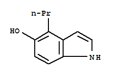 (9ci)-4-丙基-1H-吲哚-5-醇結(jié)構(gòu)式_724466-38-0結(jié)構(gòu)式