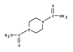 1,4-哌嗪二硫代甲酰胺結(jié)構(gòu)式_727356-65-2結(jié)構(gòu)式