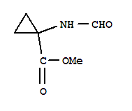 (9ci)-1-(甲酰基氨基)-環(huán)丙烷羧酸甲酯結(jié)構(gòu)式_72784-31-7結(jié)構(gòu)式