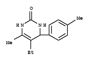 2(1H)-pyrimidinone,5-ethyl-3,4-dihydro-6-methyl-4-(4-methylphenyl)-(9ci) Structure,728004-12-4Structure