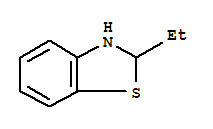 Benzothiazole, 2-ethyl-2,3-dihydro-(9ci) Structure,72889-30-6Structure