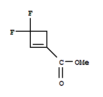 (9ci)-3,3-二氟-1-環(huán)丁烯-1-羧酸甲酯結(jié)構(gòu)式_73131-48-3結(jié)構(gòu)式