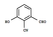 Benzonitrile, 2-formyl-6-hydroxy-(9ci) Structure,73289-82-4Structure