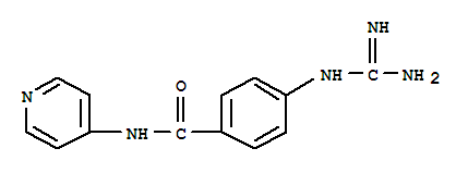 (9ci)-4-[(氨基亞氨基甲基)氨基]-n-4-吡啶-苯甲酰胺結(jié)構(gòu)式_733045-68-6結(jié)構(gòu)式