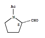 2-Pyrrolidinecarboxaldehyde, 1-acetyl-, (s)-(9ci) Structure,73323-64-5Structure