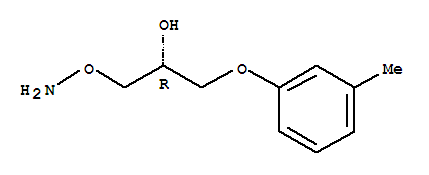 (2r)-(9ci)-1-(氨基氧基)-3-(3-甲基苯氧基)-2-丙醇結(jié)構(gòu)式_734525-05-4結(jié)構(gòu)式